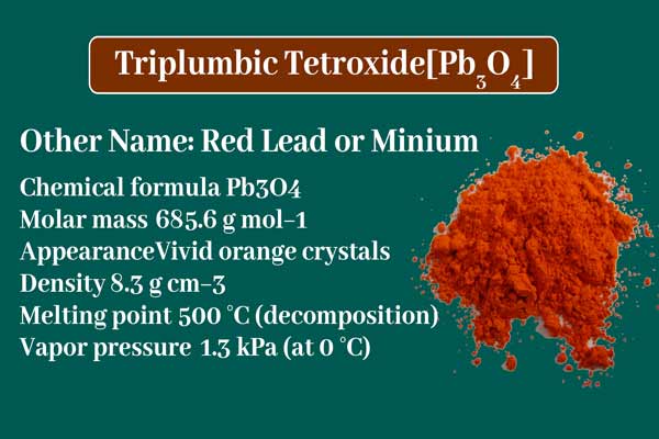 How do you make lead tetroxide? Red or Minium – Chemistry Page