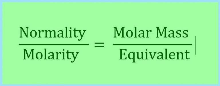 Molarity Formula : What is Molarity and Normality with Solved Examples ...