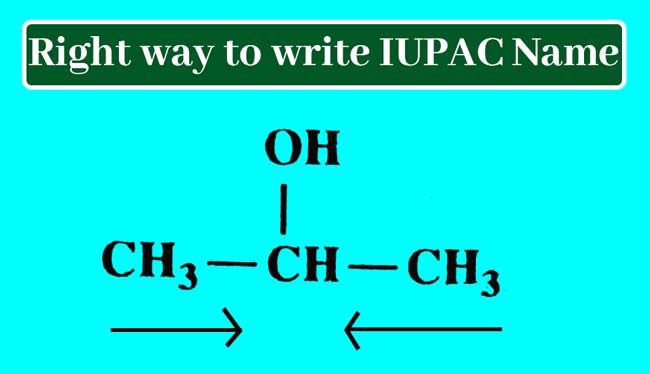 right way to write IUPAC name