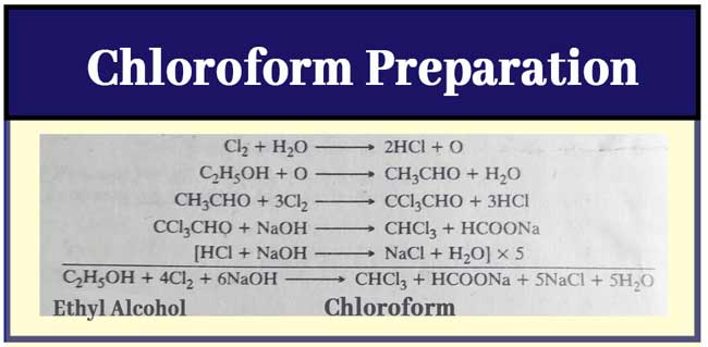 Chloroform Preparation Properties And Uses 0651