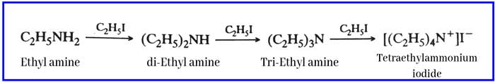 Amines-reactions