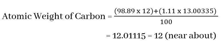 atomic-weight-of-carbon